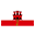 National flag of Gibraltar