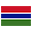 National flag of The Gambia