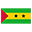 National flag of Sao Tome And Principe