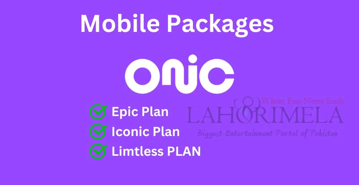 Onic Sim Mobile Packages
